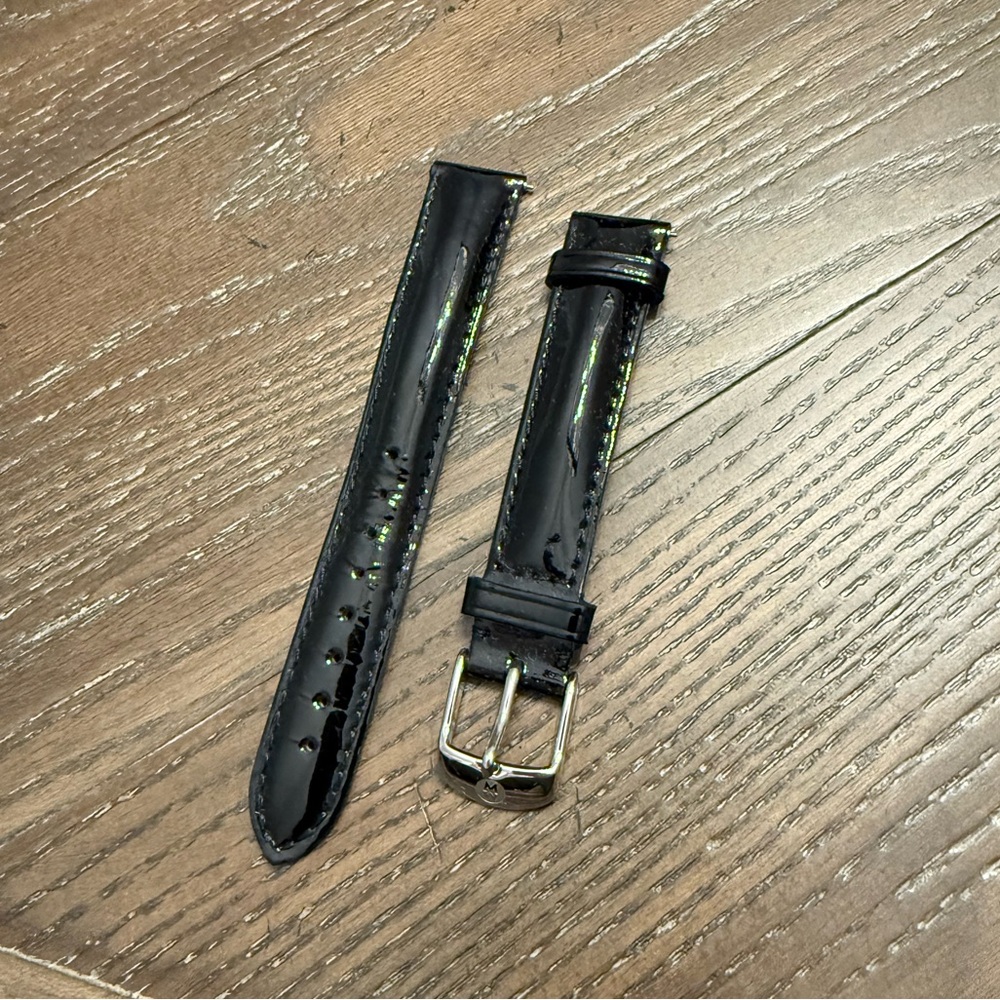 Michele Leather Watch Strap